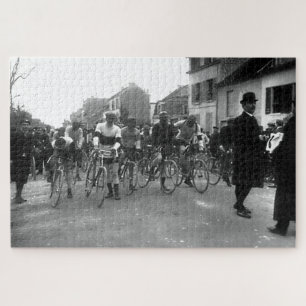 Puzzle Départ de la course cycliste Paris-Roubaix1908