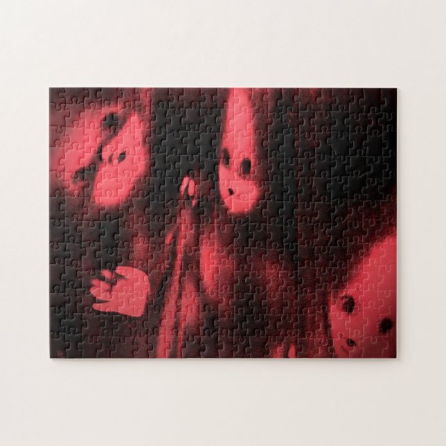 Puzzle déplaisant d'art de chariot de Funhouse de (Horizontal)