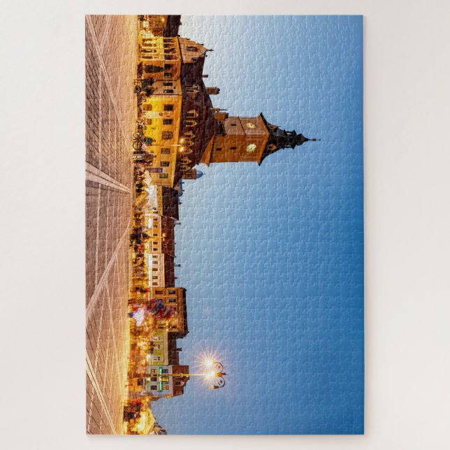 Puzzle Der Marktplatz von Brasov à Rumänien (Vertical)