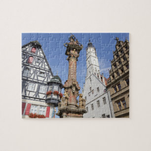 Puzzle Der Tauber d'ob de Rothenburg