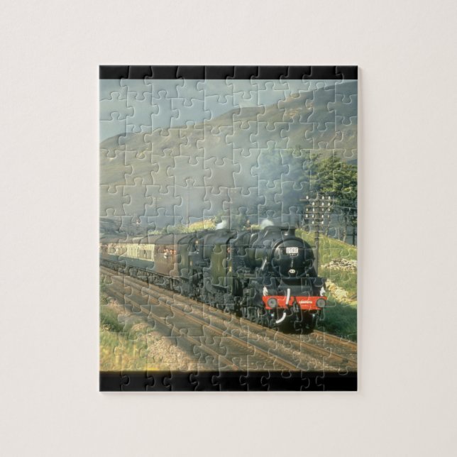 Puzzle Derniers trains du steam-hauled_Steam du chemin de (Vertical)