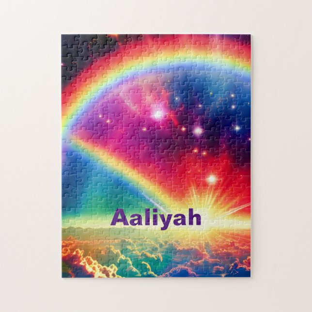 Puzzle Des arcs-en-ciel cosmiques au-dessus de l'Imaginai (Vertical)