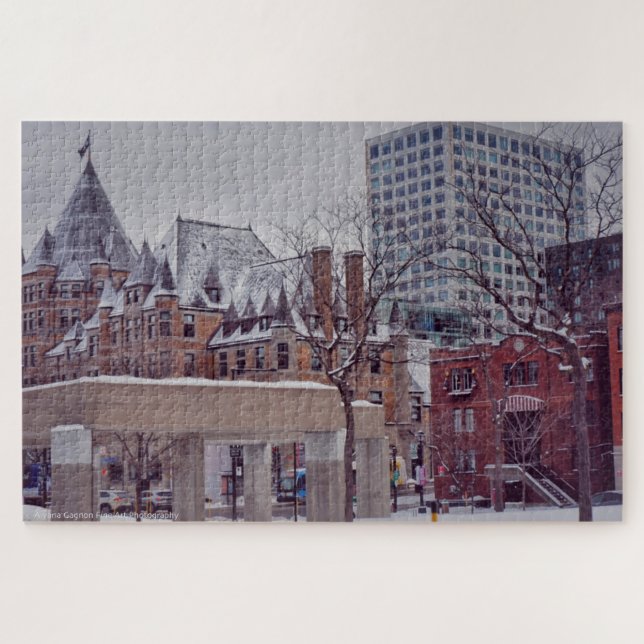 Puzzle des beaux-arts de Montréal (Horizontal)