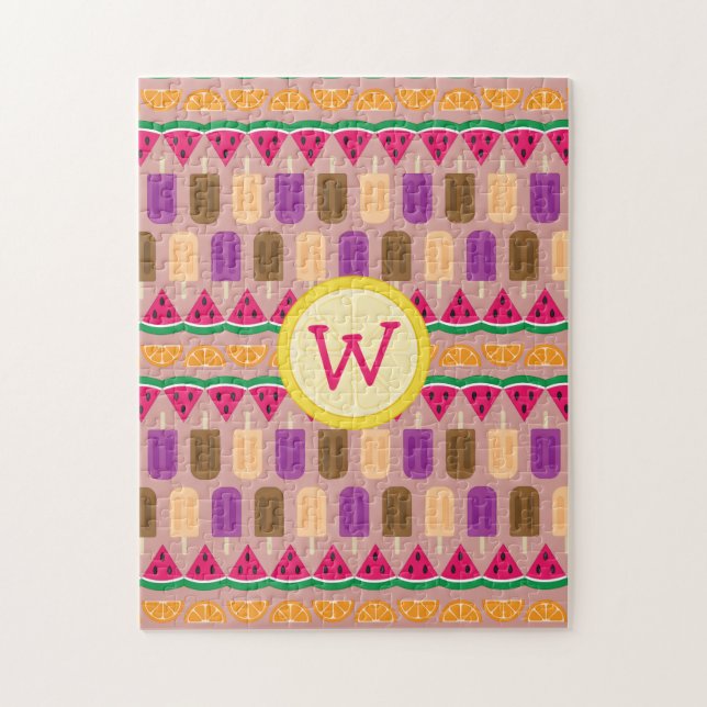 Puzzle des bonbons d'été (Vertical)