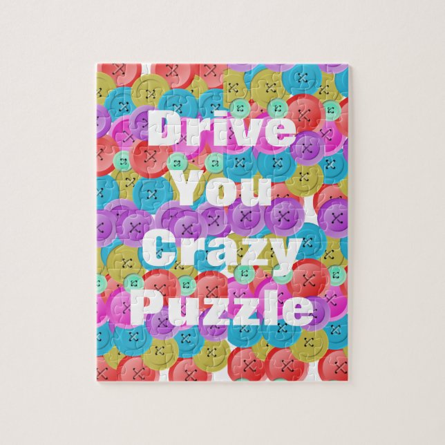 Puzzle des boutons multicolores (Vertical)