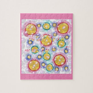 Puzzle Des cercles colorés et des bulles, voulez-vous m'é