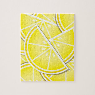 Puzzle Des coins de citron funky !