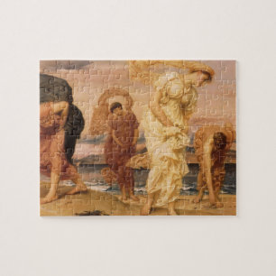 Puzzle Des Filles Grecques Ramassent Des Galets Par Lord 