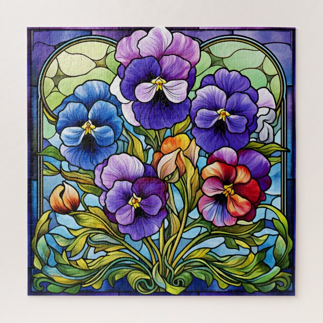 Puzzle des fleurs de sansy (Vertical)