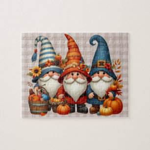 Puzzle des Gnomes d'automne
