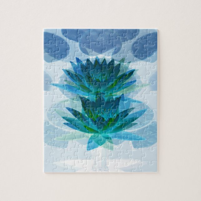 Puzzle Des jumeaux à l'étang... (Vertical)