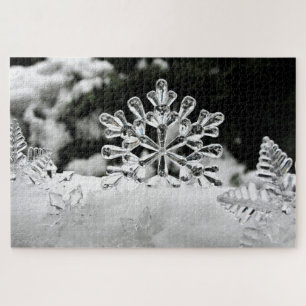 Puzzle des lacs de neige