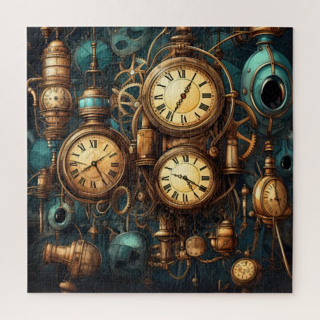 Puzzle des merveilles mécaniques (Vertical)