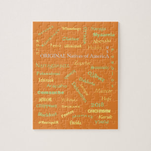 Puzzle des noms amérindiens, par métropolim