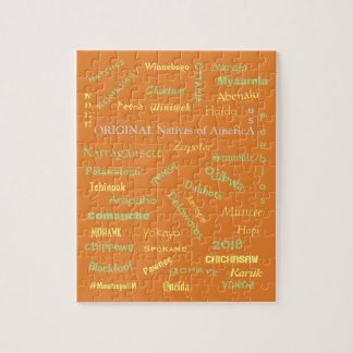 Puzzle des noms amérindiens, par MMETROPOLIM*