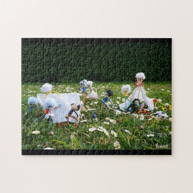 Puzzle Des poupées de Fubby qui campent. (Horizontal)