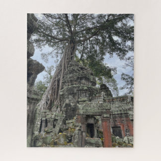 Puzzle Des racines cultivées sur Temple Ta Prohm Cambodge