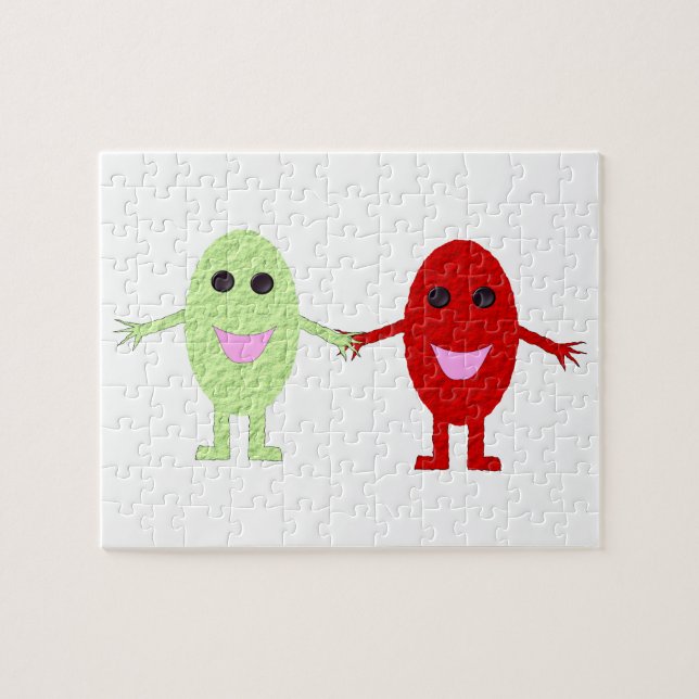 Puzzle des raisins d'amitié (Horizontal)