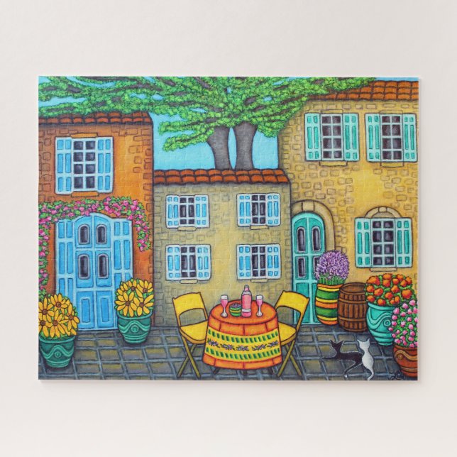 Puzzle des souvenirs de Provence par Lisa Lorenz (Horizontal)