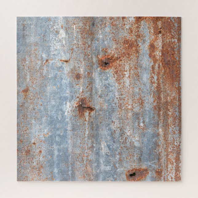 Puzzle Des textures rouillées qui racontent des histoires (Vertical)