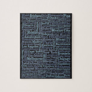 Puzzle des villes du monde