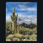 Puzzle Desert Dreams Saguaro Photo<br><div class="desc">Bonjour ! J'espère que vous aimez cette photo que j'ai prise sur mes voyages et mes aventures! N'hésitez pas à ajouter votre propre texte et à consulter mes boutiques pour plus de détails !</div>