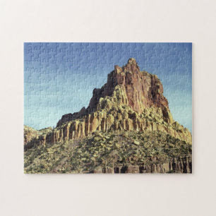 Puzzle Desert Rock Mountain Peak Paysage Photo