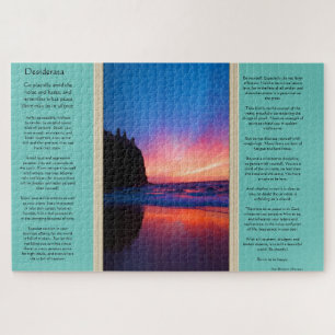 Puzzle Desiderata ocean sunrise sea view