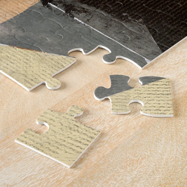 Puzzle design abstrait moderne (Côté)