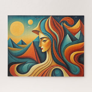 Puzzle Design abstrait moderne Cubisme Surréalisme