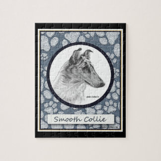 Puzzle Design d'art Collie lisse