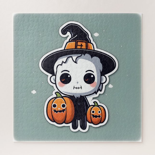 Puzzle Design de décoration Halloween (Vertical)