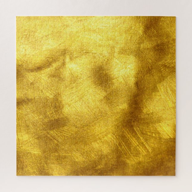 Puzzle Design de Texture Dorée Luxueux (Vertical)