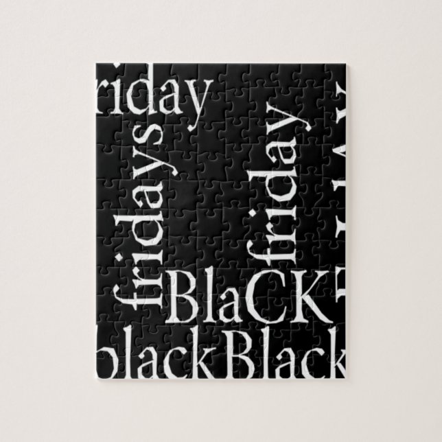 Puzzle Design de vendredi noir (Vertical)