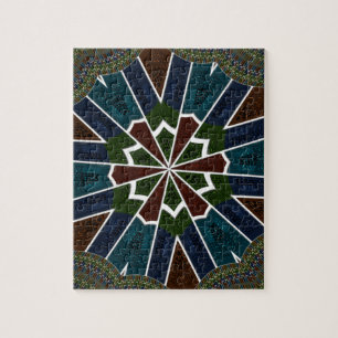 Puzzle Design inspiré de Sari avec détails complexes