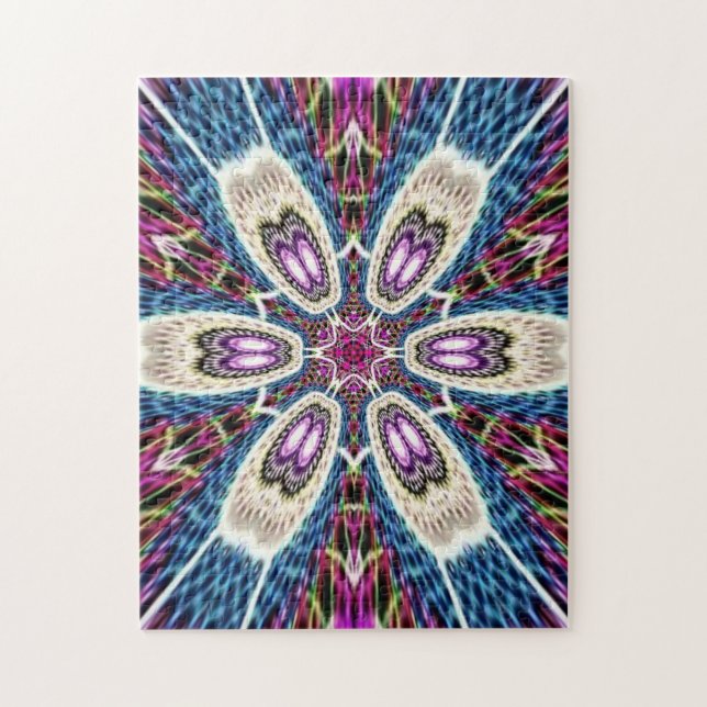 Puzzle Design Mandala (Vertical)