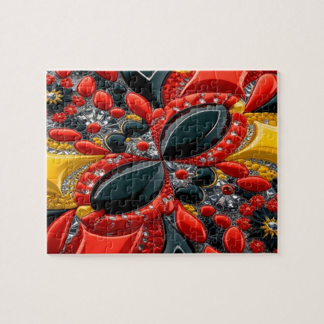 Puzzle Design moderne abstrait Allemagne Couleurs (Horizontal)