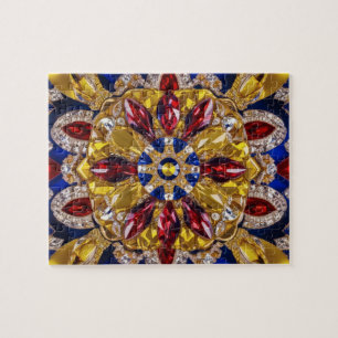 Puzzle Design moderne abstrait Colombie Couleurs