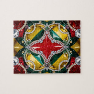 Puzzle Design moderne abstrait Los Angeles Colors