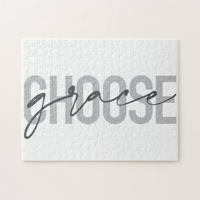 Puzzle Design simple, moderne, urbain, cool Choisir Grace (Horizontal)