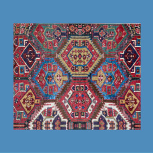 Puzzle Design unique de tapis d'orient perse antique