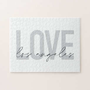 Puzzle Design urbain, simple et moderne de Love Los Angel