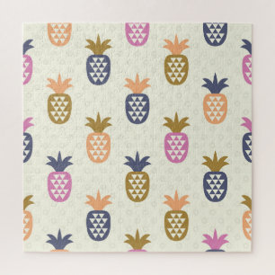 Puzzle Design Vintage Motif sans ananas