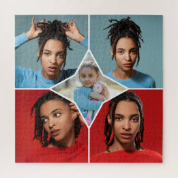 Puzzle Design Your Own 5 Photo Collage