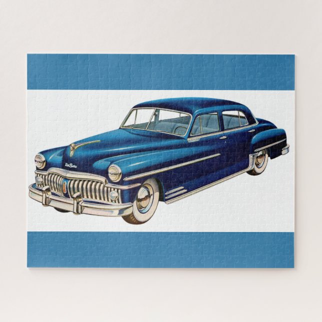 Puzzle DeSoto bleu 1950 (Horizontal)