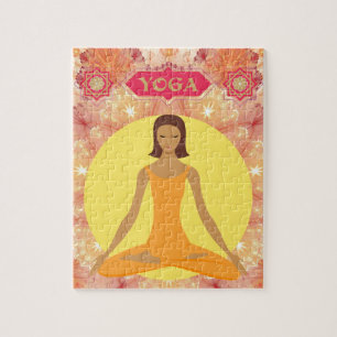 Puzzle d'esprit de yoga
