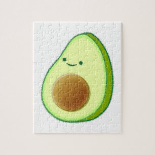 Puzzle Dessin Avocado mignon