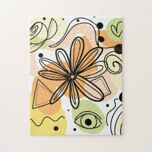 Puzzle Dessin d'art Abstrait coloré