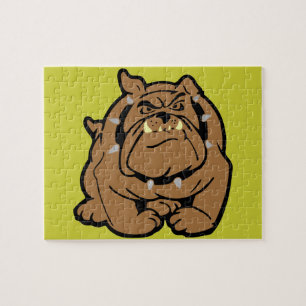 Puzzle Dessin de Bulldog en anglais