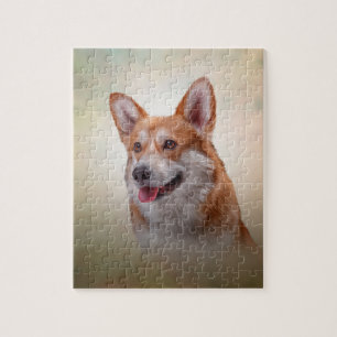 Puzzle Dessin de la race de Chien Corgi gallois